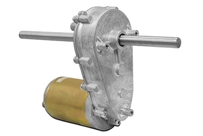 Offset parallel shaft metal DC gear motor