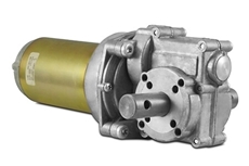 Small right-angle DC gear motor